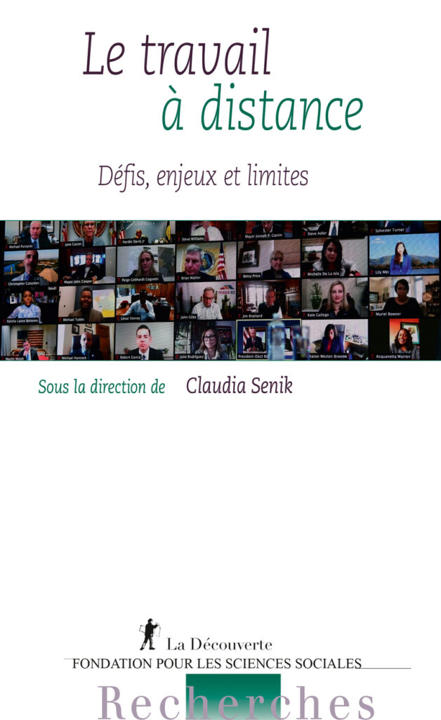 Couverture du livre : Le travail à distance